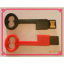 Red Key Shape Heart USB Flash Drive for Computer (ED257)